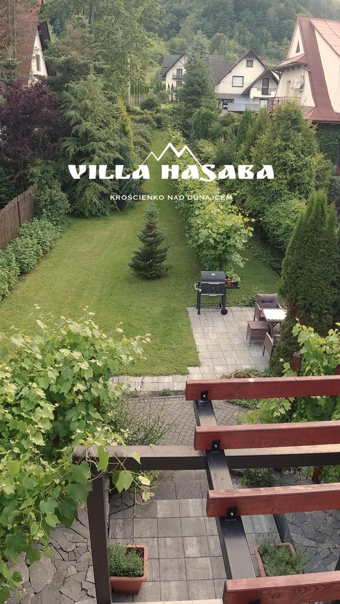 Villa Hasaba Krościenko Eksteriør billede